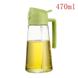 1pc 100/200/300/500ml Oil Spray Pot Kitchen Household Edible Olive Oil Spray Bottle Atomized Misty Oil Tank Air Fryer Spray Bott