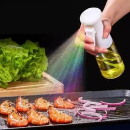 1pc 100/200/300/500ml Oil Spray Pot Kitchen Household Edible Olive Oil Spray Bottle Atomized Misty Oil Tank Air Fryer Spray Bott