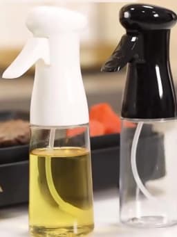 1pc 100/200/300/500ml Oil Spray Pot Kitchen Household Edible Olive Oil Spray Bottle Atomized Misty Oil Tank Air Fryer Spray Bott