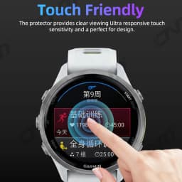 Screen Protector for Garmin Forerunner 970 570 965 265 265S 42mm 47mm, Full Cover Anti-scratch Protective Film (NOT Glass)