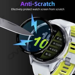 Screen Protector for Garmin Forerunner 970 570 965 265 265S 42mm 47mm, Full Cover Anti-scratch Protective Film (NOT Glass)