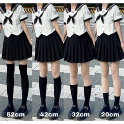 20/32/40/52cm JK Style Student School Girl Thigh Stockings Solid Color Black White Long Kawaii Socks Lolita Over Knee High Socks