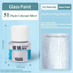 Beginners Glass Acrylic Paint 20/25ml Bottle Transparent Sun-Resistant Organic For Ceramics Diy Handmade Fabric Graffiti Pigment