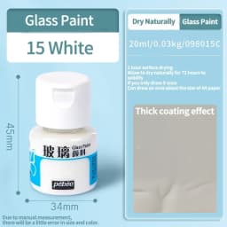 Beginners Glass Acrylic Paint 20/25ml Bottle Transparent Sun-Resistant Organic For Ceramics Diy Handmade Fabric Graffiti Pigment