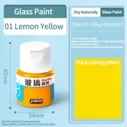 Beginners Glass Acrylic Paint 20/25ml Bottle Transparent Sun-Resistant Organic For Ceramics Diy Handmade Fabric Graffiti Pigment