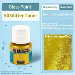 Beginners Glass Acrylic Paint 20/25ml Bottle Transparent Sun-Resistant Organic For Ceramics Diy Handmade Fabric Graffiti Pigment