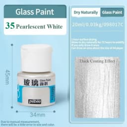 Beginners Glass Acrylic Paint 20/25ml Bottle Transparent Sun-Resistant Organic For Ceramics Diy Handmade Fabric Graffiti Pigment
