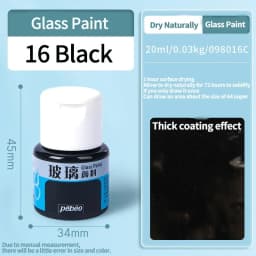 Beginners Glass Acrylic Paint 20/25ml Bottle Transparent Sun-Resistant Organic For Ceramics Diy Handmade Fabric Graffiti Pigment