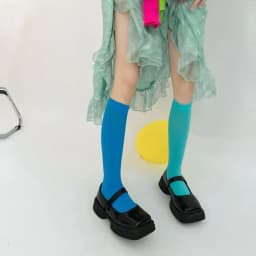 Women Knee High Socks Tube Socks Colorful Knee High Stockings Tube Socks