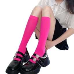Women Knee High Socks Tube Socks Colorful Knee High Stockings Tube Socks