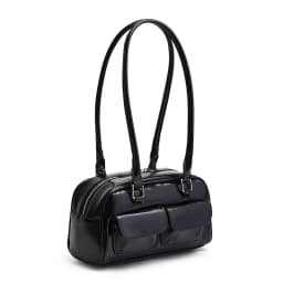 New Women's Bag Bowling Bag 2024 New Niche Joker Boston Bag Tote Bag Underarm Shoulder Bag