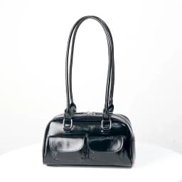 New Women's Bag Bowling Bag 2024 New Niche Joker Boston Bag Tote Bag Underarm Shoulder Bag
