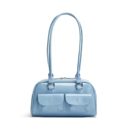 New Women's Bag Bowling Bag 2024 New Niche Joker Boston Bag Tote Bag Underarm Shoulder Bag