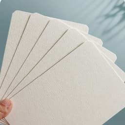 Watercolor Paper Card Postcard Thickened 300g Square Round Rectangular Mini Sketch Paper Card Art Supplies