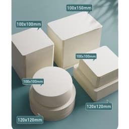 Watercolor Paper Card Postcard Thickened 300g Square Round Rectangular Mini Sketch Paper Card Art Supplies