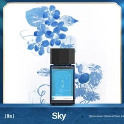 HONGDIAN 60/18ml High Quality Fountain Pens Ink Various Colors Glass Bottled Ink Pen Refill Cartridge School Office Supplies