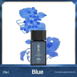 HONGDIAN 60/18ml High Quality Fountain Pens Ink Various Colors Glass Bottled Ink Pen Refill Cartridge School Office Supplies