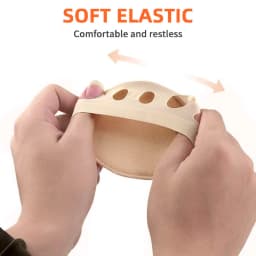5 Pairs Ball of Foot Cushions Metatarsal Pads for Women Men Soft Forefoot Pads for Ball of Feet Reusable Prevent Pain Discomfort