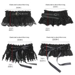 New Lace Tie Corset Wide Slimming Body Belts for Women Elastic High Waist Strap Stretch Shaping Girdle Cummerbands