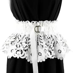 New Lace Tie Corset Wide Slimming Body Belts for Women Elastic High Waist Strap Stretch Shaping Girdle Cummerbands