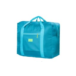 Portable Nylon Travel Luggage Bag Lightweight Large Capacity Fitness Handbag Folding Hand Grip Clothes Storage Bag