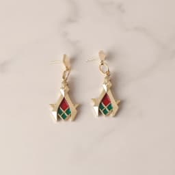 Game cosplay Sumeru Kaveh Eardrops Earrings Stud Earrings for Women Anime Cosplay Props Jewelry Accessories fans Gifts