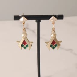 Game cosplay Sumeru Kaveh Eardrops Earrings Stud Earrings for Women Anime Cosplay Props Jewelry Accessories fans Gifts