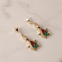 Game cosplay Sumeru Kaveh Eardrops Earrings Stud Earrings for Women Anime Cosplay Props Jewelry Accessories fans Gifts