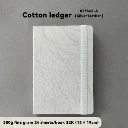 100% Cotton Square Watercolor Sketchbook 300gsm Paper Folded Drawing Pad Organ Sketch Notebook Student Watercolor Journal Book