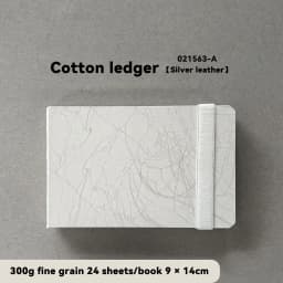 100% Cotton Square Watercolor Sketchbook 300gsm Paper Folded Drawing Pad Organ Sketch Notebook Student Watercolor Journal Book
