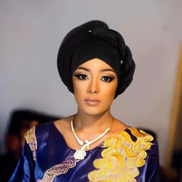 Female Head Wraps Raw Silk Headtie African Autogele Women's Turban Cap Nigeria Wedding Auto Geles Party Headpiece