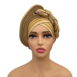 Female Head Wraps Raw Silk Headtie African Autogele Women's Turban Cap Nigeria Wedding Auto Geles Party Headpiece