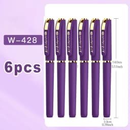 3/6/12pcs High-End Multi-Color Gel Pen -0.7mm Tip, Fast Drying, Smooth Writing, High-Quality Ink, for School and Office Use