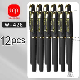 3/6/12pcs High-End Multi-Color Gel Pen -0.7mm Tip, Fast Drying, Smooth Writing, High-Quality Ink, for School and Office Use