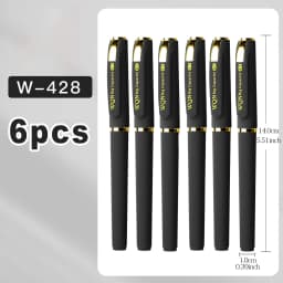 3/6/12pcs High-End Multi-Color Gel Pen -0.7mm Tip, Fast Drying, Smooth Writing, High-Quality Ink, for School and Office Use