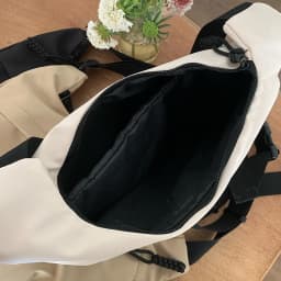 Korean Simplified New Moon Bag Fashionable Design Wheat Ear Cross Body Bag Versatile High End Single Shoulder Dumpling Bag