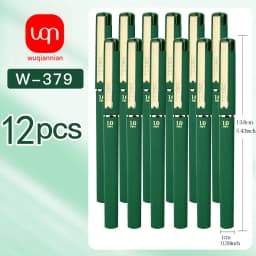 WQN-3/6/12PCS Purple Neutral Pens,1.0mm, Durable, Smooth Writing, High-Quality Ink, Suitable For Educational And Office Use