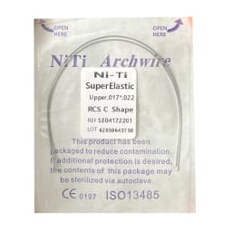 10pack Dental Arch Wires Orthodontic Super Elastic Stainless Steel Rectangle Archwire Lower/Upper 16x16/16x22/17x25/21x25
