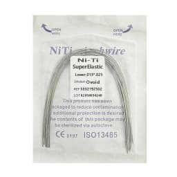 10pack Dental Arch Wires Orthodontic Super Elastic Stainless Steel Rectangle Archwire Lower/Upper 16x16/16x22/17x25/21x25