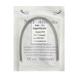 10pack Dental Arch Wires Orthodontic Super Elastic Stainless Steel Rectangle Archwire Lower/Upper 16x16/16x22/17x25/21x25