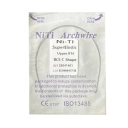10pack Dental Arch Wires Orthodontic Super Elastic Stainless Steel Rectangle Archwire Lower/Upper 16x16/16x22/17x25/21x25