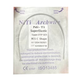 10pack Dental Arch Wires Orthodontic Super Elastic Stainless Steel Rectangle Archwire Lower/Upper 16x16/16x22/17x25/21x25