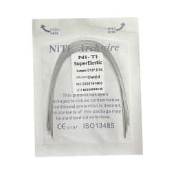 10pack Dental Arch Wires Orthodontic Super Elastic Stainless Steel Rectangle Archwire Lower/Upper 16x16/16x22/17x25/21x25