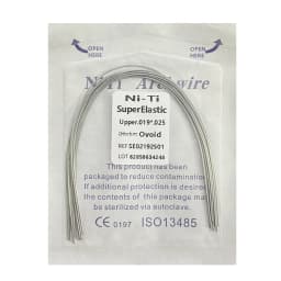 10pack Dental Arch Wires Orthodontic Super Elastic Stainless Steel Rectangle Archwire Lower/Upper 16x16/16x22/17x25/21x25