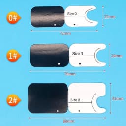 AG 0# 1# 2# Dental Phosphor Plate Envelopes Protective Paper Card X-Scan Ray Dental Protective Paper Cards