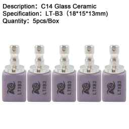 AG Lithium Disilicate C14 Dental Glass Ceramic Blocks LT/HT for CAD/CAM Sirona System Veneer Dentistry Materials Milling System