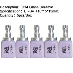 AG Lithium Disilicate C14 Dental Glass Ceramic Blocks LT/HT for CAD/CAM Sirona System Veneer Dentistry Materials Milling System