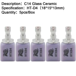 AG Lithium Disilicate C14 Dental Glass Ceramic Blocks LT/HT for CAD/CAM Sirona System Veneer Dentistry Materials Milling System