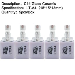 AG Lithium Disilicate C14 Dental Glass Ceramic Blocks LT/HT for CAD/CAM Sirona System Veneer Dentistry Materials Milling System