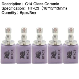AG Lithium Disilicate C14 Dental Glass Ceramic Blocks LT/HT for CAD/CAM Sirona System Veneer Dentistry Materials Milling System